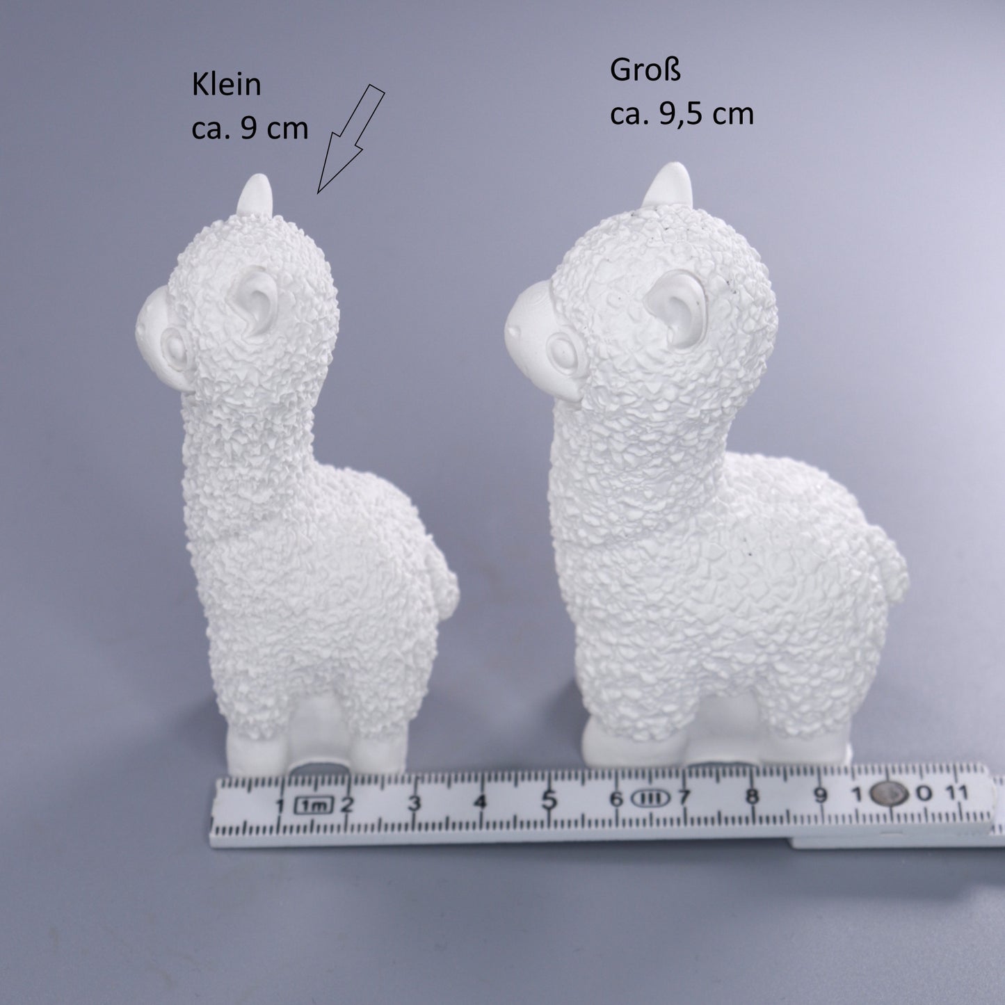 Silikonform 3D Alpaka Gießform für Raysin, Kerzenwachs ca. 9 cm schmal